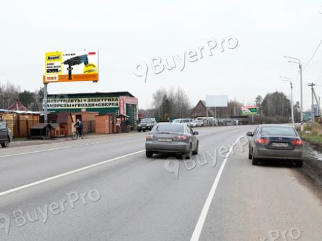 Рекламная конструкция Егорьевское шоссе, д. Шмеленки (поз.2) (Фото)