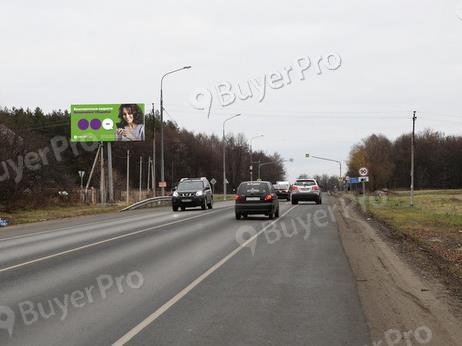 Рекламная конструкция а/д А-107 Егорьевское ш. - Бронницы, 24 км + 380 м, справа (поворот на Фенино-2) (Фото)