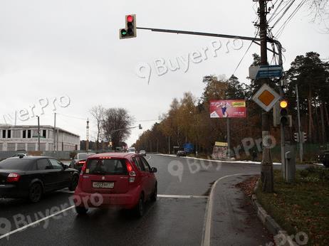 Рекламная конструкция Быковское шоссе, 30км + 550м право (поворот на Михневское ш.) (Фото)