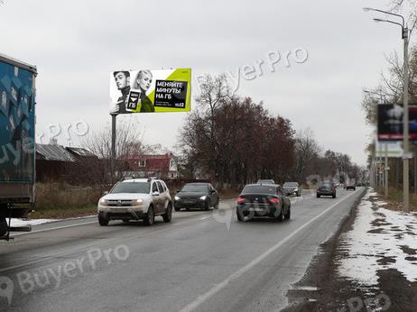 Рекламная конструкция Жуковское шоссе, право (200м до въезда в г. Жуковский) (Фото)