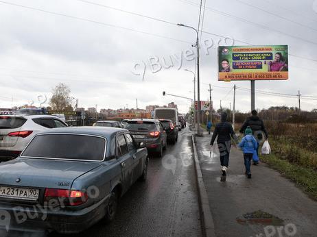 Рекламная конструкция г. Раменское, Донинское шоссе, 0 км 810 м, слева (Фото)