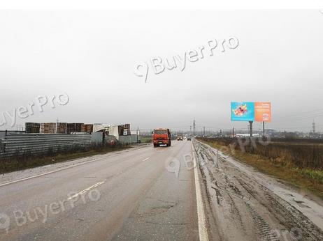 Рекламная конструкция Володарское ш., 7 км + 100м от Рязанского ш. слева (Фото)