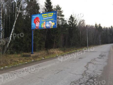 Рекламная конструкция а/д М9 Балтия -КП «Ренессанс Парк»-Юрьево, 0км + 300м, слева
 (Фото)
