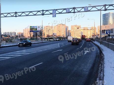 Рекламная конструкция Поселение Московский, Валуевское шоссе, напротив ТРЦ Новомосковский (Фото)