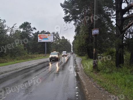 Рекламная конструкция г. Видное, Спасский проезд, 185 м до Расторгуевского шоссе, справа (Фото)