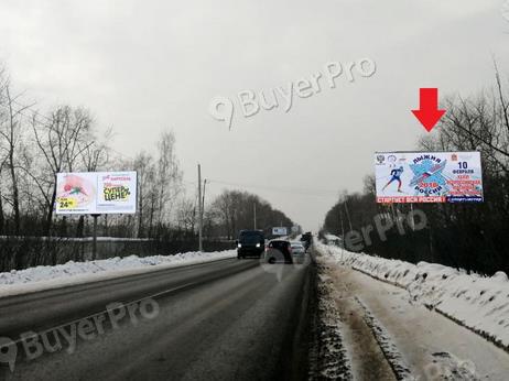 Рекламная конструкция Володарское ш., 1 км + 140 м, слева (Фото)