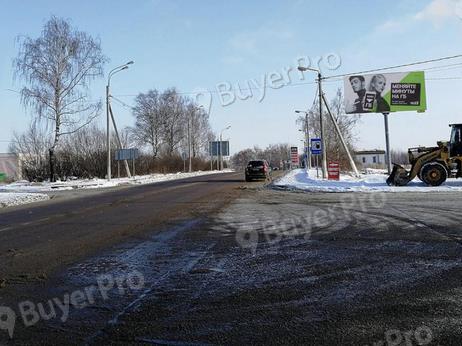 Рекламная конструкция г. Егорьевск, по ул. Рязанской, в районе пожарного депо (Фото)