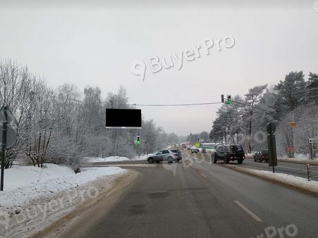 Рекламная конструкция Волоколамское шоссе, 43 км + 125 м, при движении в область, слева (Фото)