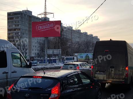Рекламная конструкция г. Люберцы, Егорьевское шоссе( правая сторона по ходу движения из г. Москва) (Фото)