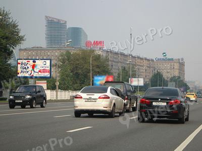 Рекламная конструкция Кутузовский пр-т  38-40А, 450 м после Х с ул. Генерала Ермолова (Фото)