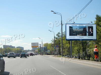 Рекламная конструкция Кутузовский пр-т  40А, 150 м до съезда на ул. Минская (Фото)