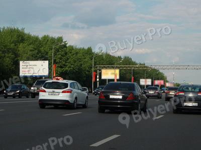 Рекламная конструкция Кутузовский пр-т  40А, 250 м до съезда на ул. Минская (Фото)