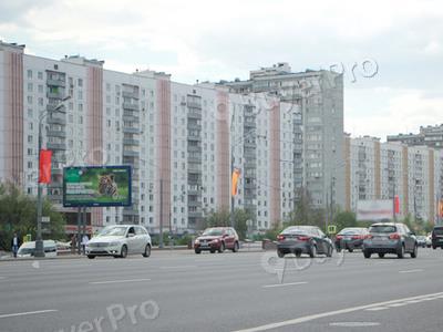 Рекламная конструкция Кутузовский пр-т  (Славянский б-р вл.3), 250 м после съезда на Староможайское ш. (Фото)