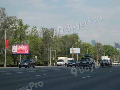 Рекламная конструкция Кутузовский пр-т  52, 400 м до Х с Рублевским ш. (Фото)