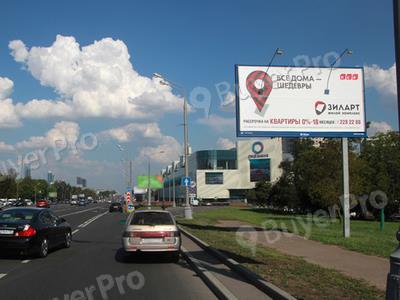 Рекламная конструкция Кутузовский пр-т  (Славянский б-р 5к1), съезд на Староможайское ш. (Фото)