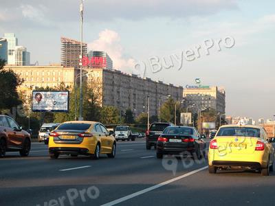 Рекламная конструкция Кутузовский пр-т  38-40А, 250 м после выезда с ул. Барклая (Фото)