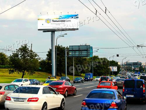 Рекламная конструкция Волгоградский пр-т, д.12\ B (Фото)