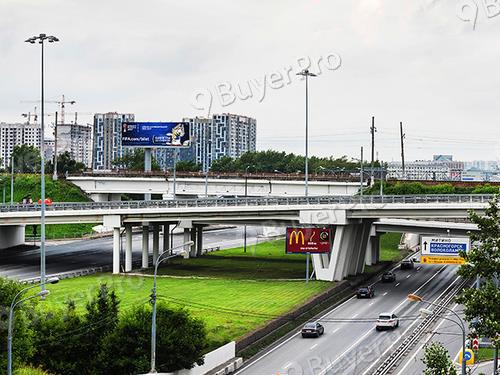 Рекламная конструкция Волоколамское шоссе\ До пересечения с Водников ул. В центр\ B (Фото)