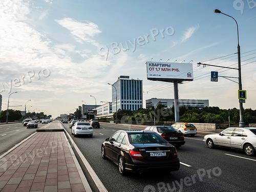 Рекламная конструкция Каширское шоссе, д.78-49\ В центр, пересечение с Курским направлением\ A (Фото)