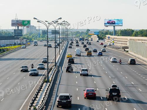 Рекламная конструкция МКАД 93 км\ До пересечения с Ярославским шоссе. Внешнее кольцо\ A (Фото)