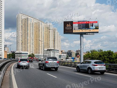 Рекламная конструкция ТТК, Хорошевское шоссе\ Внутреннее кольцо\ A (Фото)