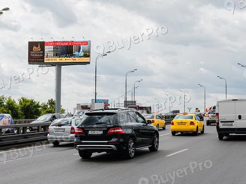 Рекламная конструкция ТТК, Хорошевское шоссе\ Внутреннее кольцо\ B (Фото)