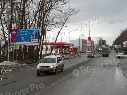 Рекламная конструкция Володарское ш., напротив офиса продаж ЖК Ново-Молоково (Фото)