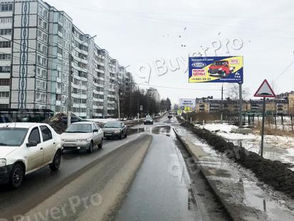 Рекламная конструкция г. Клин, ул. 60 Лет Комсомола (после поворота с ул. 60 лет Октября), право (Фото)