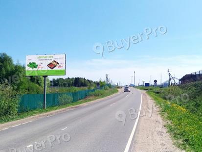 Рекламная конструкция парковка возле парка Сорочаны, МЖБК Иванцево, 6 км + 690 м справа (Фото)