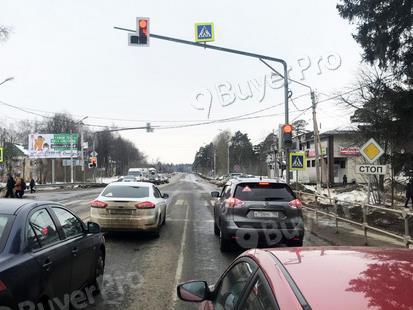 Рекламная конструкция Волоколамское шоссе, 43 км + 625 м, при движении в область, слева (Фото)