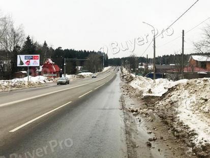 Рекламная конструкция Волоколамское шоссе, 44 км + 550 м, при движении в область, слева (Фото)
