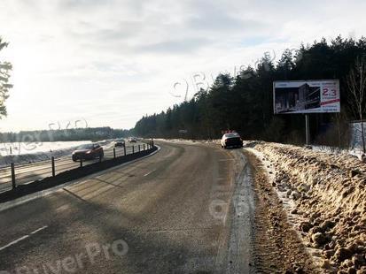 Рекламная конструкция Волоколамское шоссе, 44 км + 050 м, при движении в область, справа (Фото)