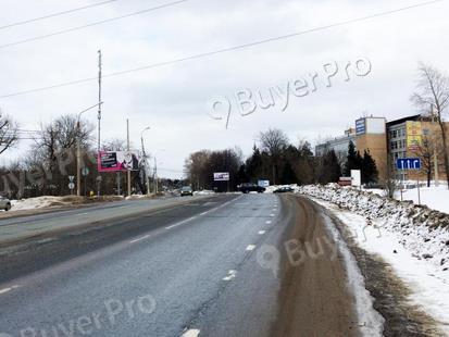 Рекламная конструкция г. Истра, ул. Московская, на повороте на просп. Генерала Белобородова (Фото)