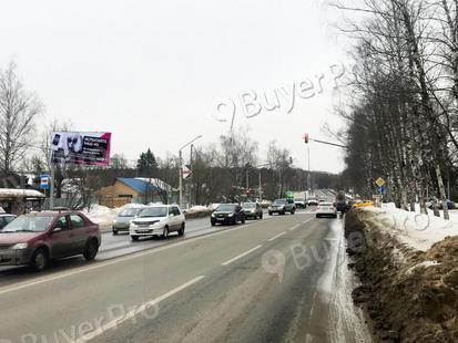 Рекламная конструкция Волоколамское шоссе, 36 км + 350 м, при движении в область, справа (Фото)