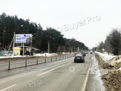 Рекламная конструкция Волоколамское шоссе, 43 км + 275 м, при движении в область, справа (Фото)