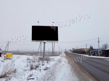 Рекламная конструкция д. Захарово, напротив въезда в Бетонный завод (Фото)