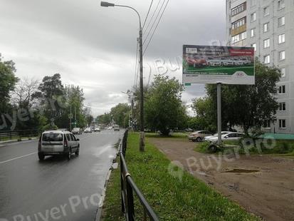 Рекламная конструкция г. Ногинск, Электростальское шоссе, у д. 6 по ул. Радченко (Фото)