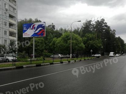 Рекламная конструкция г. Ногинск, Электростальское шоссе, у д. 6 по ул. Радченко (Фото)