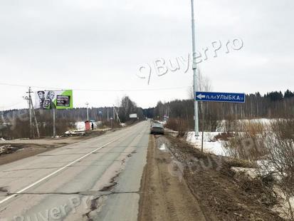 Рекламная конструкция г. Клин, 0,840 км (а/д Овощная) лево (Фото)