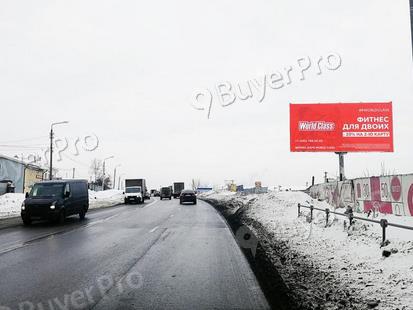 Рекламная конструкция Старокаширское шоссе, справа (Московская обл., Ленинский район, д. Апаринки, д. 23) (Фото)