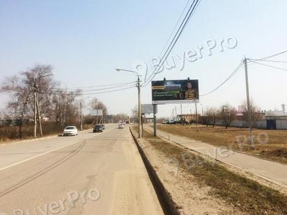 Рекламная конструкция г. Егорьевск, ул. Рязанская, д. 22 (ВЗУ Цна 40 м от д. 22) (Фото)