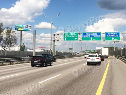 Рекламная конструкция Новорижское шоссе, 27км + 200м, справа (Фото)