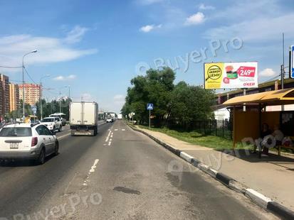 Рекламная конструкция г. Раменское, Донинское шоссе, 0 км 780 м, справа (рынок Радуга) (Фото)