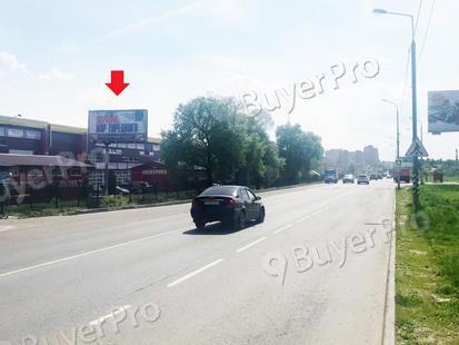 Рекламная конструкция г. Раменское, Донинское шоссе, 0 км 900 м, справа (рынок Радуга) (Фото)