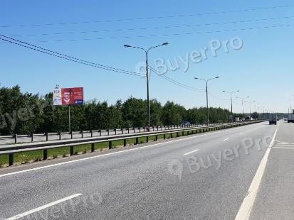 Рекламная конструкция Новорязанское ш., 42км+350м лево (Фото)