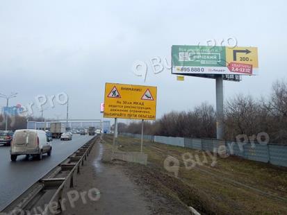 Рекламная конструкция Каширское ш.,  22,5 км (от МКАД 650м) при движении в Москву (Фото)