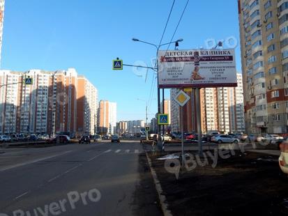 Рекламная конструкция г. Люберцы,  пр-т Победы, между домами 6 и 8 (Фото)