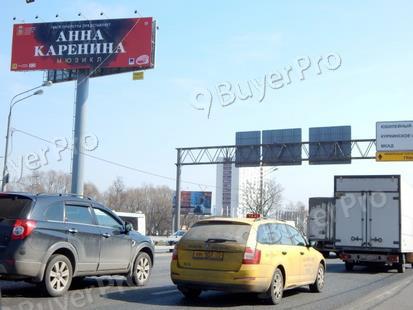 Рекламная конструкция Ленинградское ш., 22020м правая сторона (3420м от МКАД) (Фото)