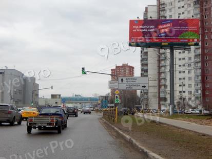 Рекламная конструкция г. Химки, ул. 9 мая, на пересечении с ул. Родионова  (Фото)