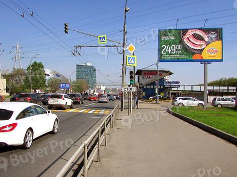 Рекламная конструкция Волгоградский проспект, дом 42 (Фото)